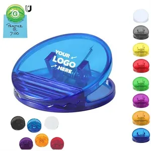 Round Magnetic Memo Clip Holder