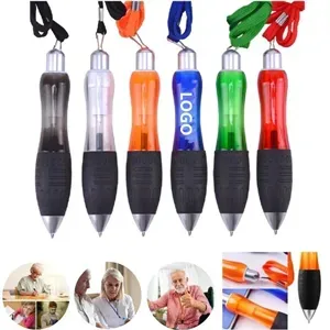 Round Pens With Short Clicker And Strap