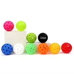 Seamless Inside 40 Holes  Pickleball Balls For Outdoor