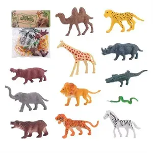 Simulated wild animal model toy