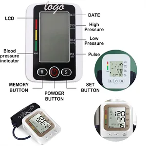 Small Portable Automatic Blood Pressure Monitor