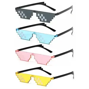 Square Mosaic Glasses