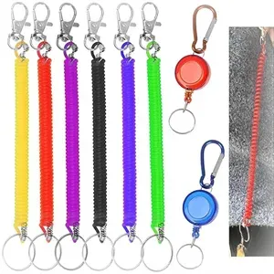 Stretchy Spiral Keyring