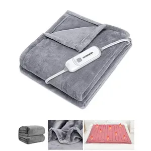 Thick flannel electric blanket for household use