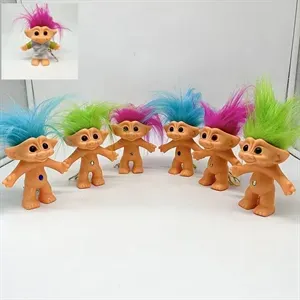 Troll Doll with Keychain