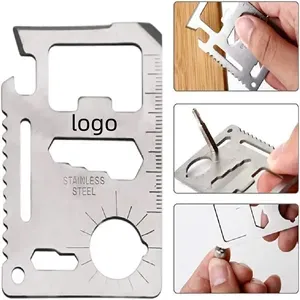 Ultimate 11-in-1 Survival Credit Card Multitool