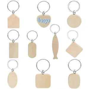 Wooden Keychain Blanks